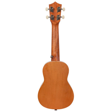 Ukulele Soprano Bamboo U-21-crown Diseño Crown Con Funda